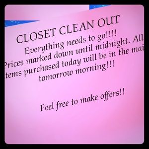 Check out my closet!!!!